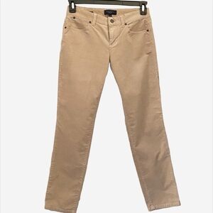 TALBOTS Like New Signature Corduroy Light Tan Beige Pants Size 4